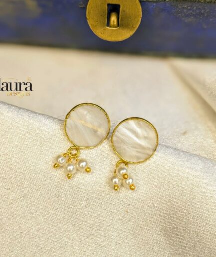 pearl earrings