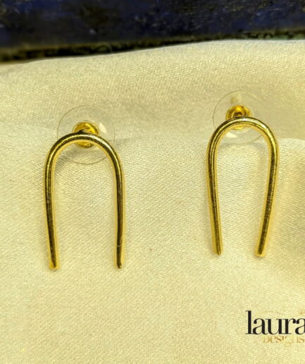 brass earrings