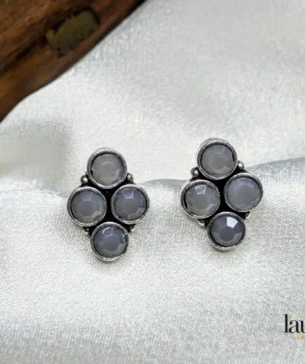 ridvi grey bangle earrings